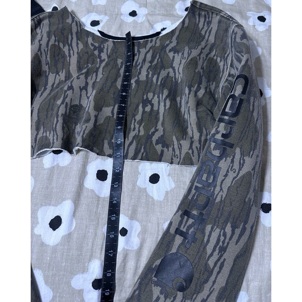 Carhartt camo cropped sweater - Picture 2 of 4